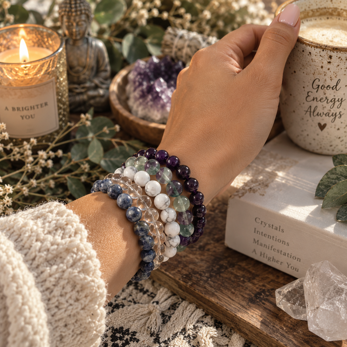 Intention Bracelet set