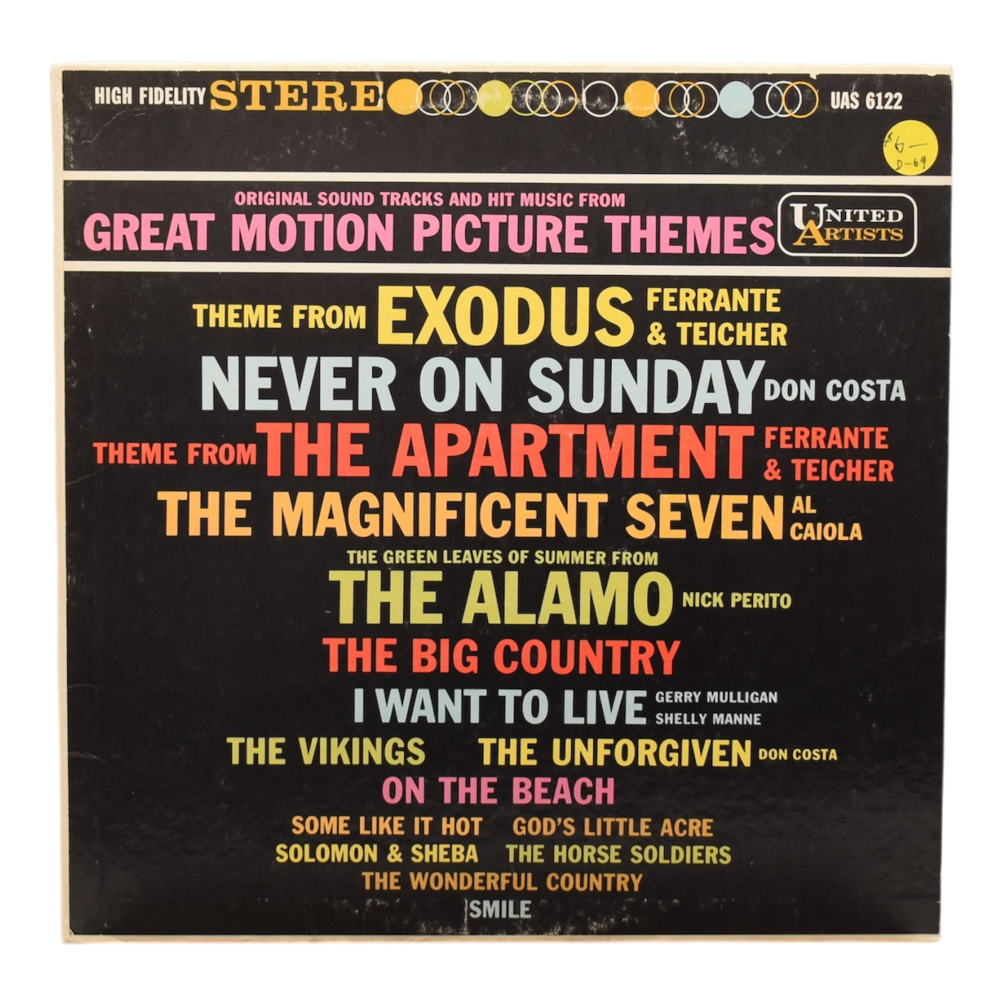 Great Motion Picture Themes Sounds - Various Artists