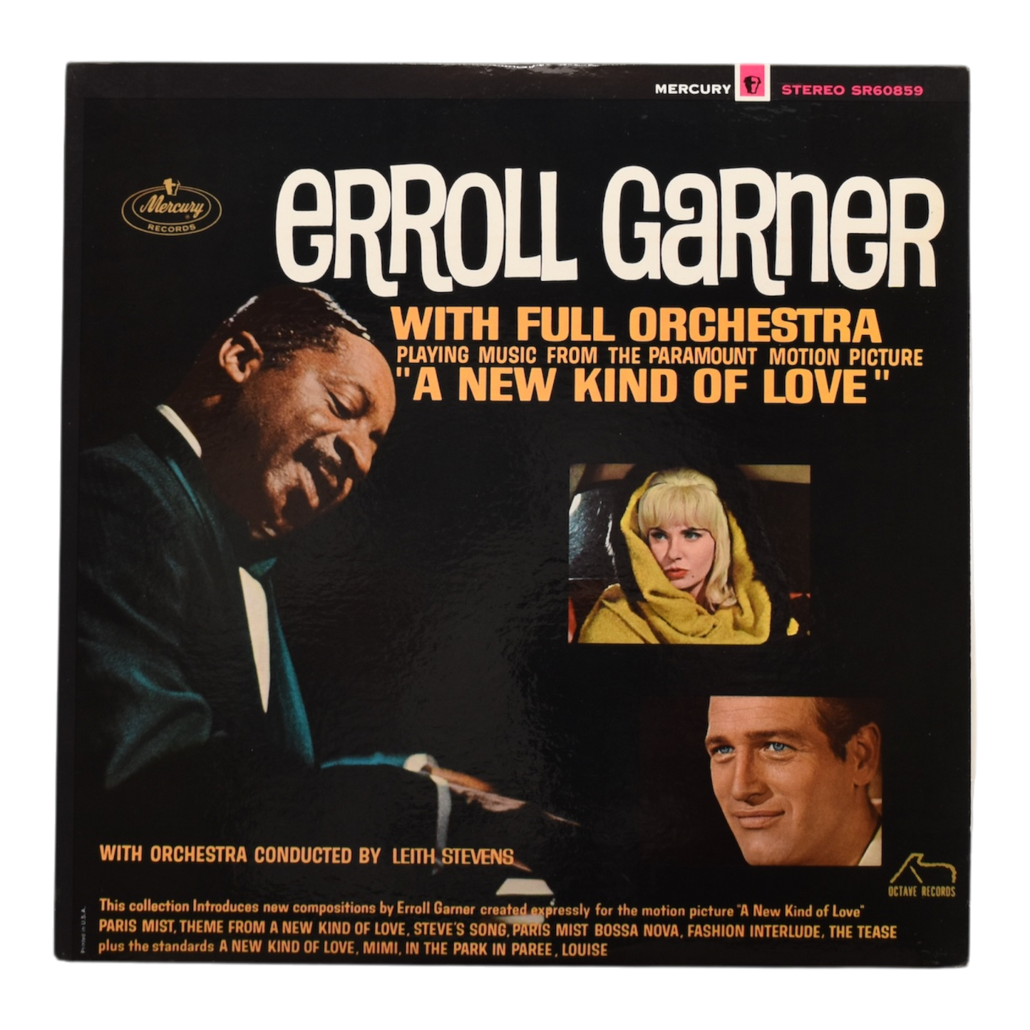Erroll Garner With Full Orchestra Conducted By Leith Stevens - Playing Music From The Paramount Motion Picture "A New Kind Of Love"