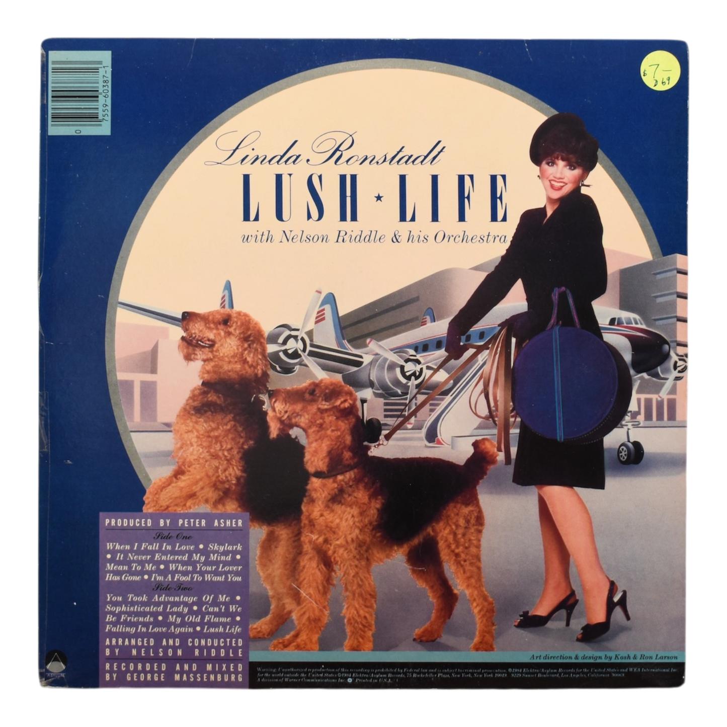 Linda Ronstadt with Nelson Riddle & his Orchestra - Lush Life