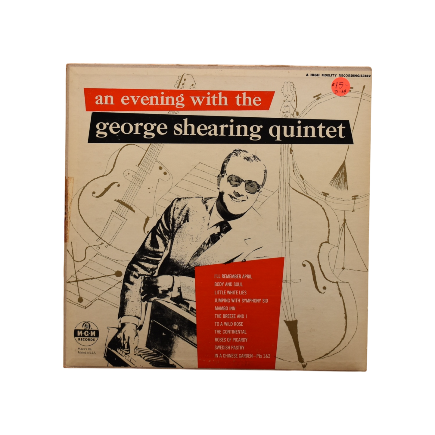 The George Shearing Quintet - An Evening With The George Shearing Quintet