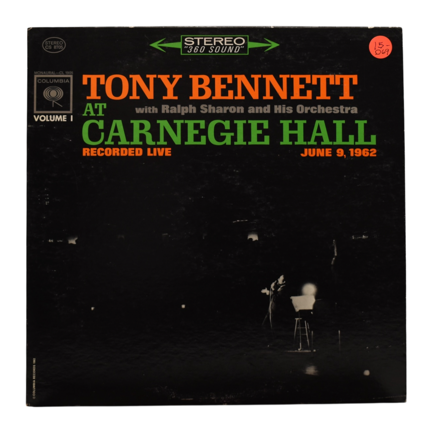 Tony Bennett With Ralph Sharon And His Orchestra – Tony Bennett At Carnegie Hall June 9 1962: Complete Concert