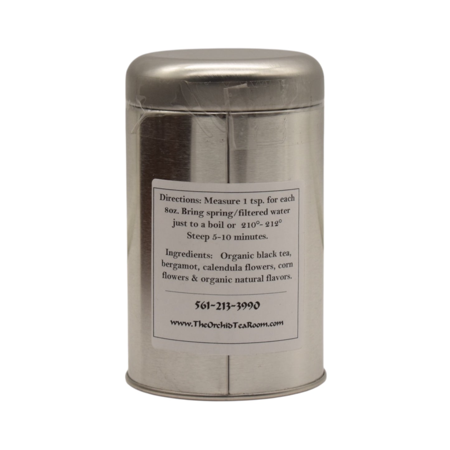 The Orchid Tea Room Organic Earl Grey Cream Black Tea Blend