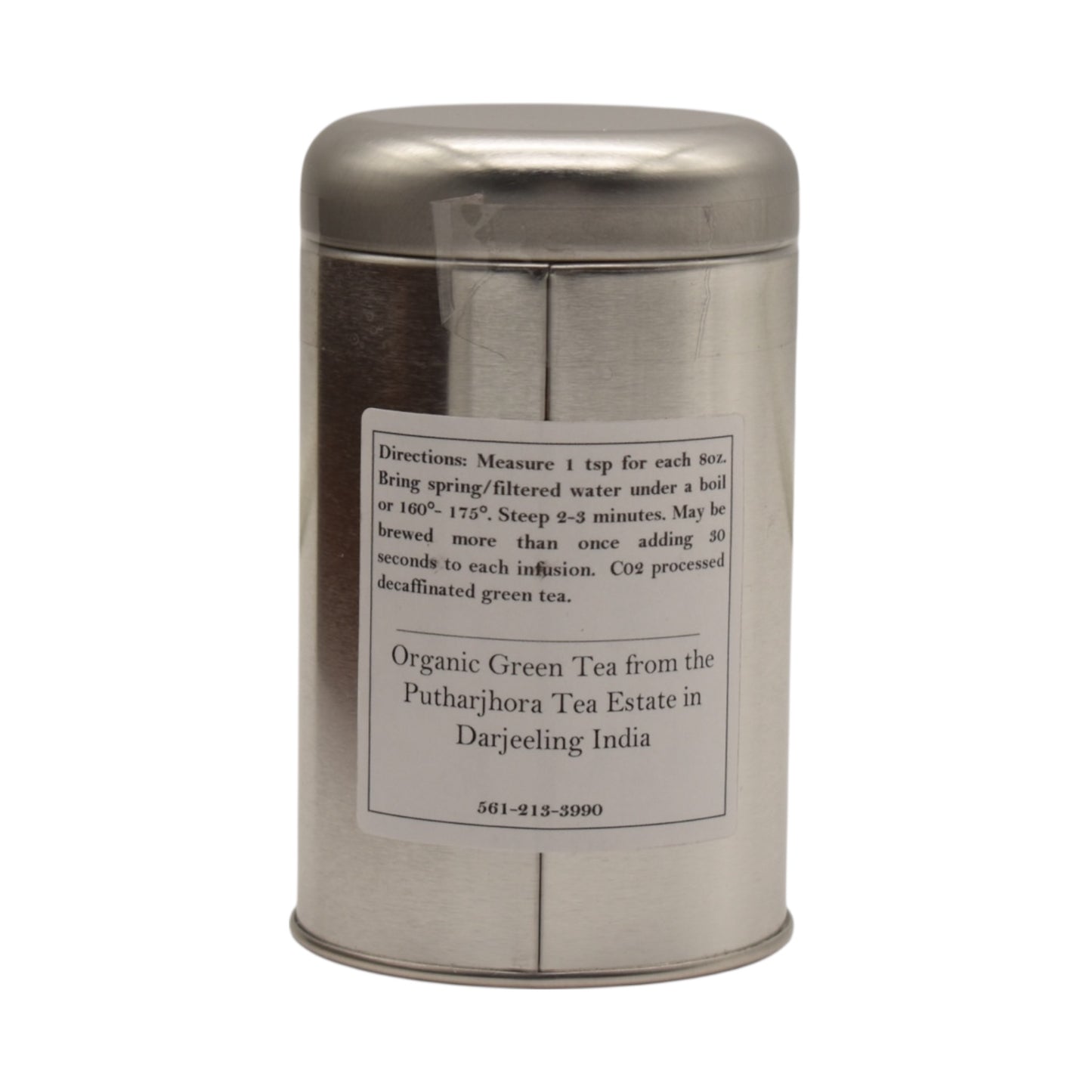 The Orchid Tea Room Organic Decaffeinated Putharjhora Estate Green Tea