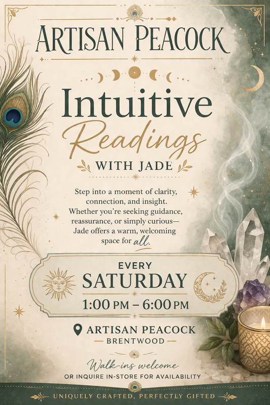Intuitive Readings With Jade Every Saturday
