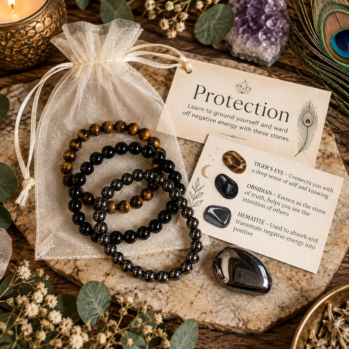 Intention Bracelet set