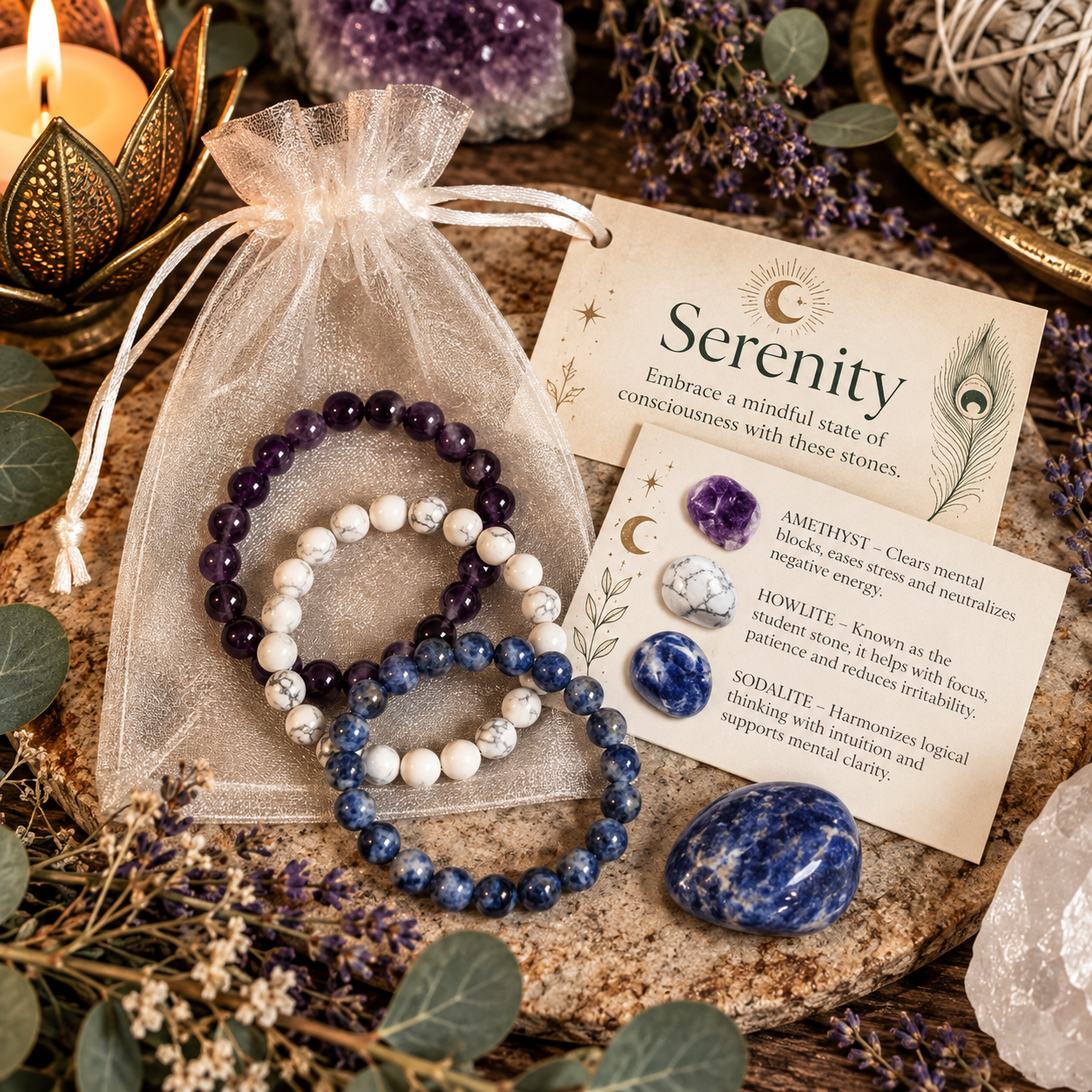 Intention Bracelet set