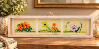 Flower Trio