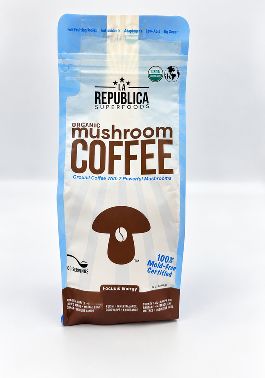 La Republica Mushroom Coffee 12 Oz