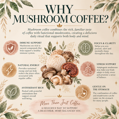La Republica Mushroom Coffee 12 Oz