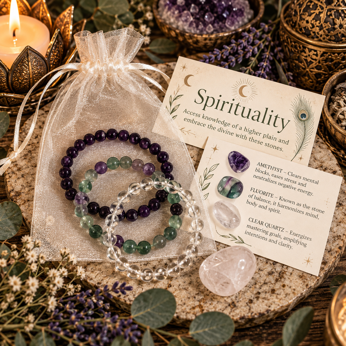 Intention Bracelet set