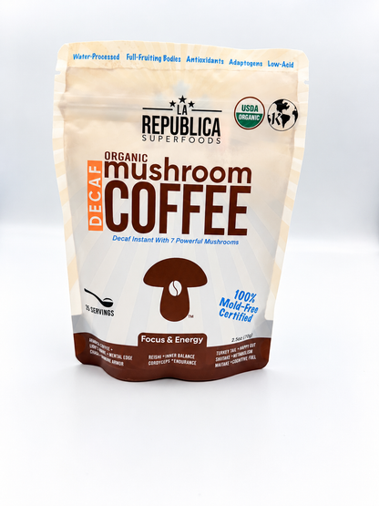 La Republica Mushroom Coffee Decaf 2.50oz