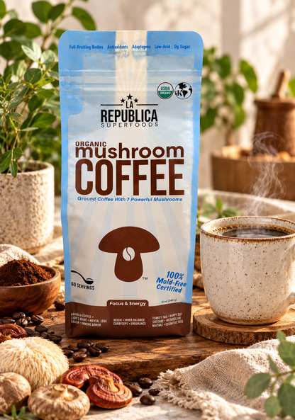 La Republica Mushroom Coffee 12 Oz