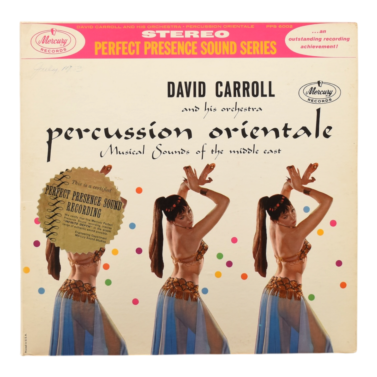 David Carroll And His Orchestra - Percussion Orientale: Musical Sounds Of The Middle East