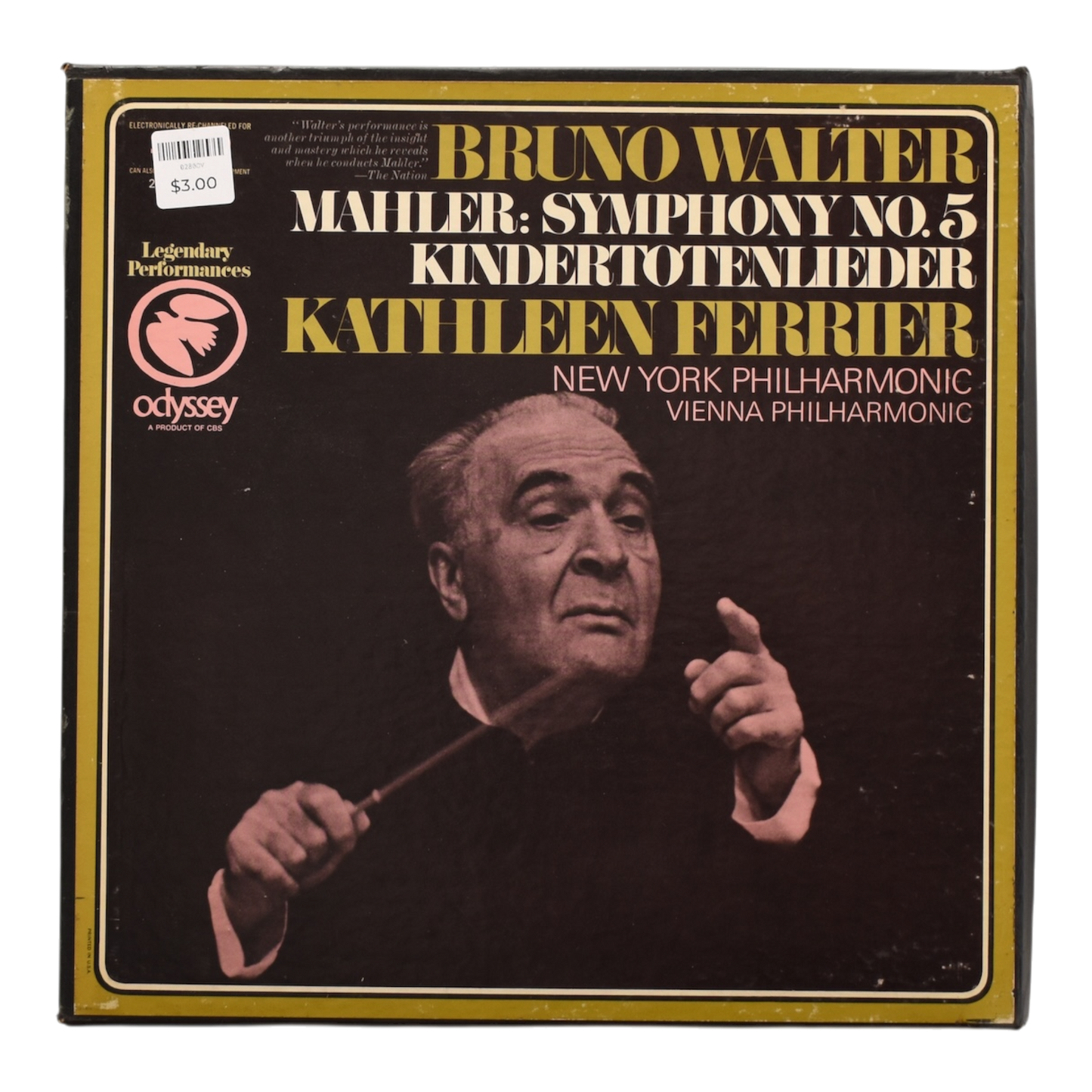 Mahler, Bruno Walter, Philharmonic-Symphony Orchestra Of New York – Symphony No. 5