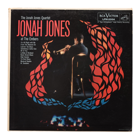 The Jonah Jones Quartet ‎– Jonah Jones At The Embers