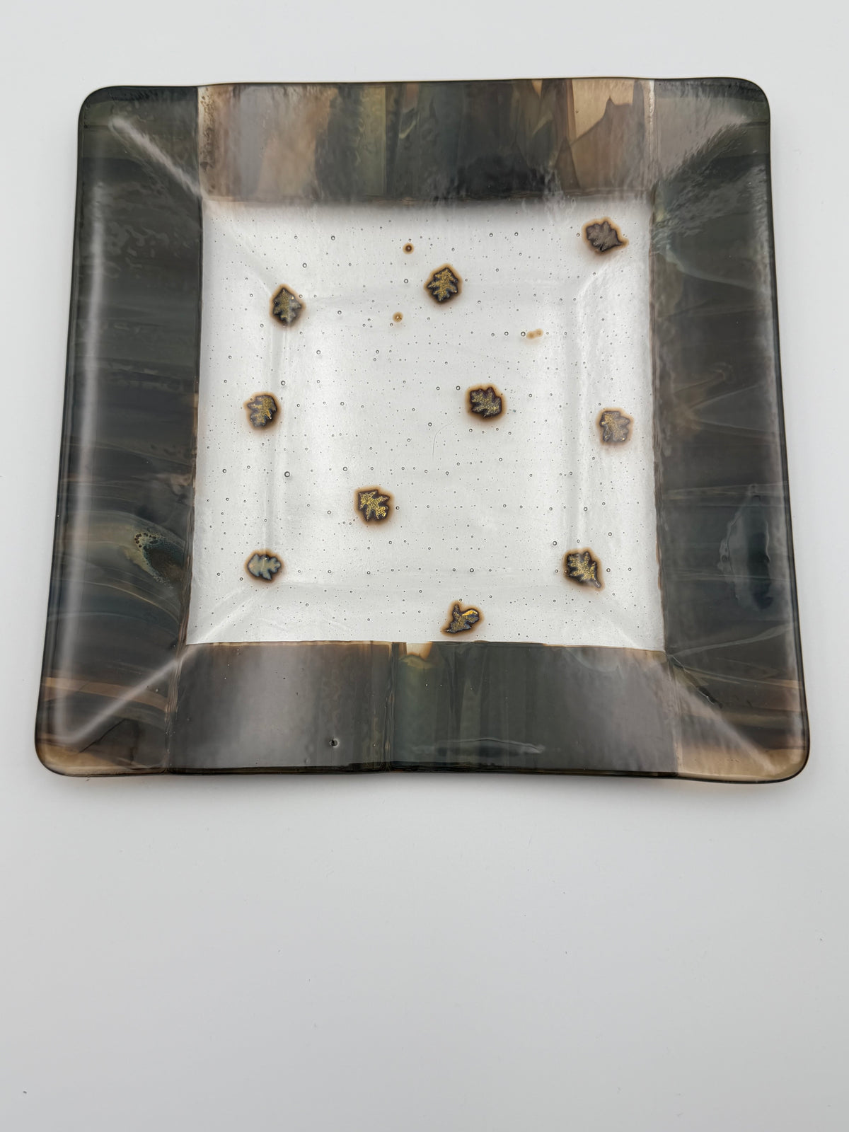 Fall Leaves 9” plate