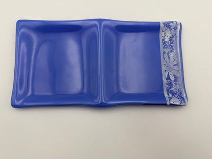 Periwinkle Duo Dish