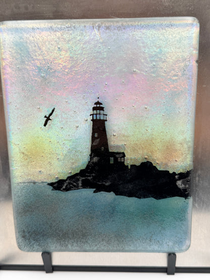 Lighthouse on Metal Frame