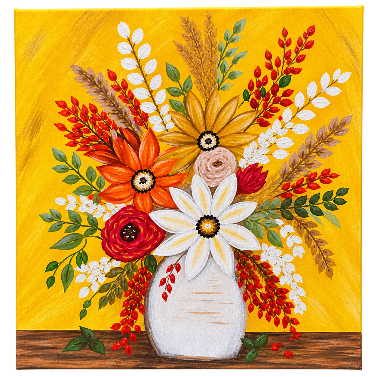 Painting with Connie – Floral Workshop on October 18th