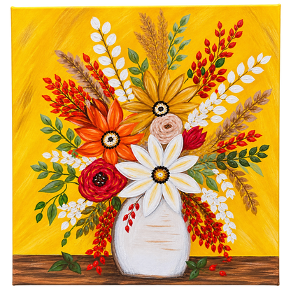 Painting with Connie – Floral Workshop on October 18th