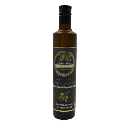Stavros Koroneiki Arbequina Blend California Extra Virgin Olive Oil