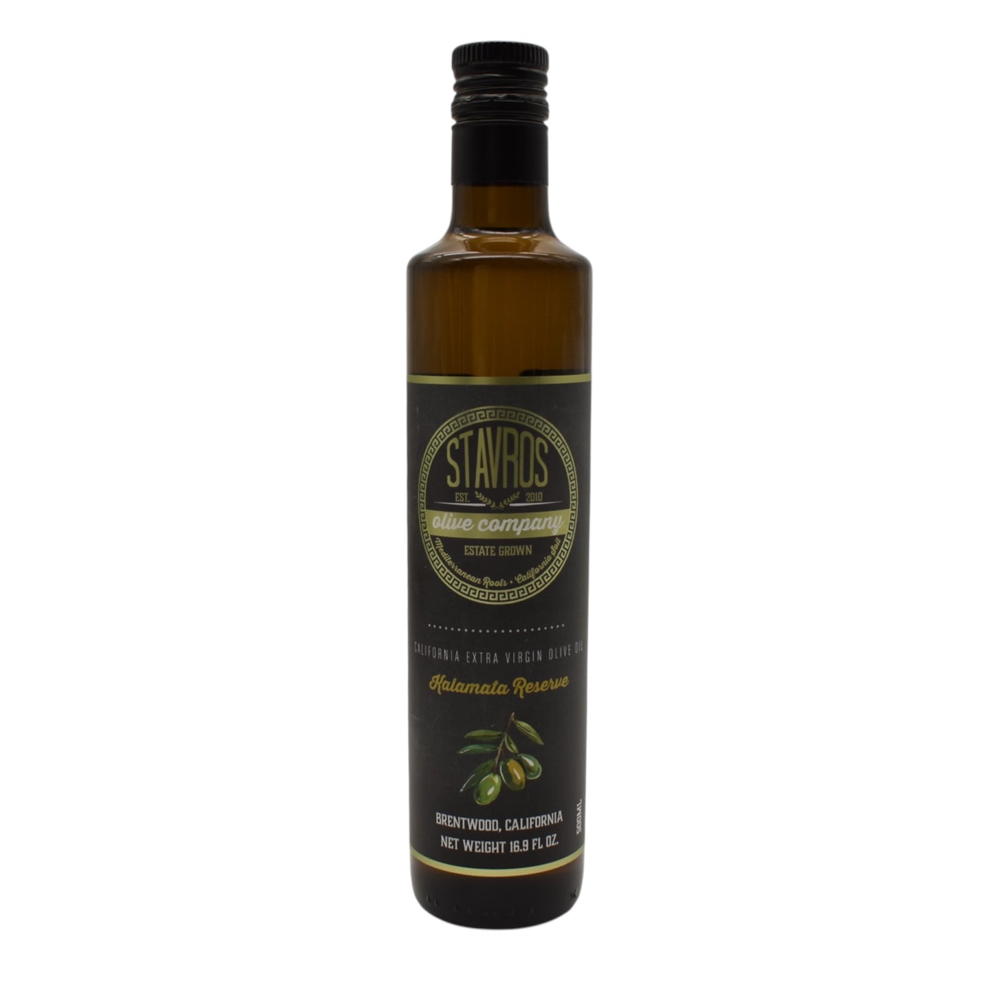 Stavros Kalamata Reserve California Extra Virgin Olive Oil