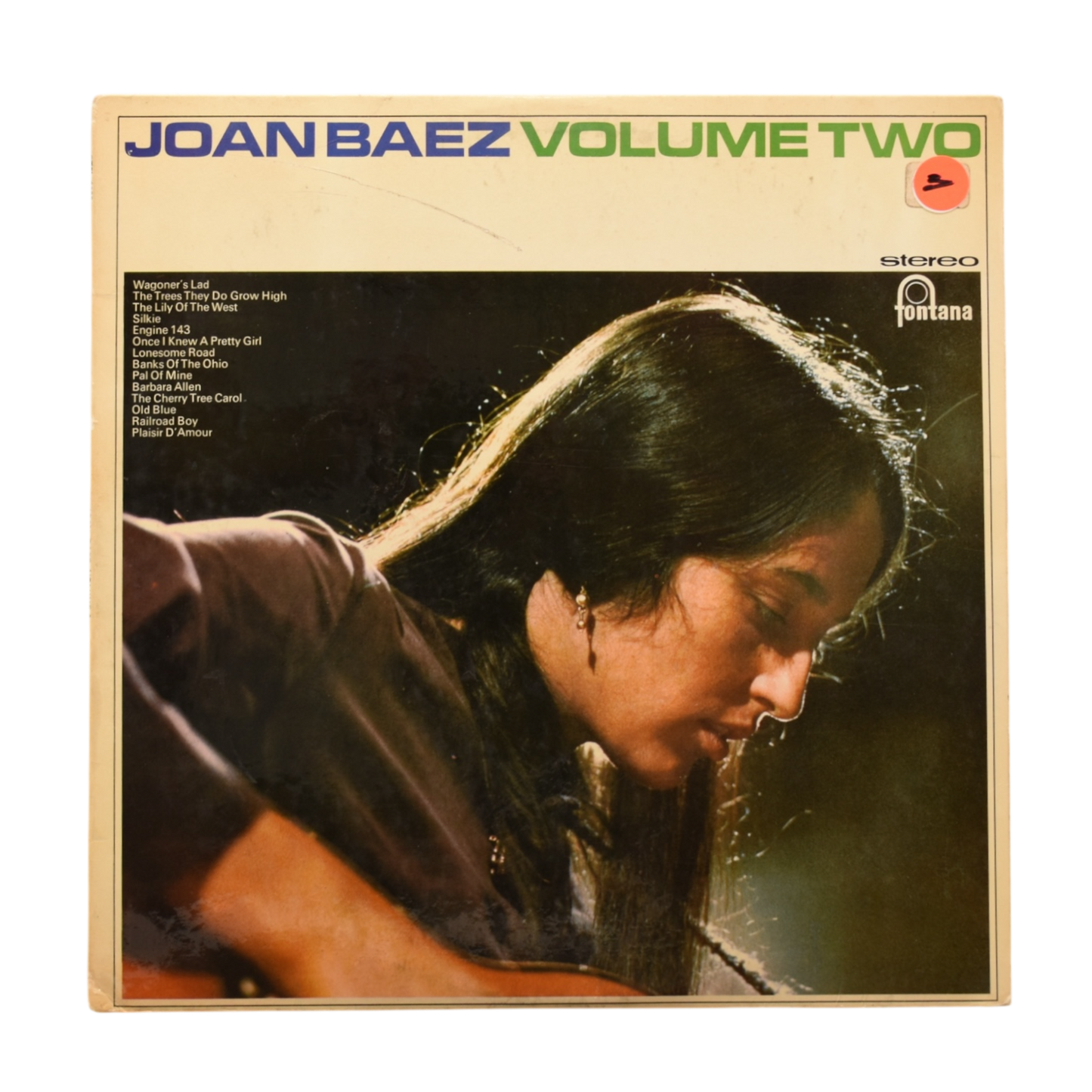 Joan Baez ‎– Joan Baez Volume Two
