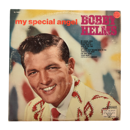 Bobby Helms ‎– Bobby Helms Sings To My Special Angel