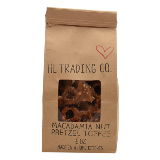 HL Trading Co. Macadamia Nut Pretzel Toffee