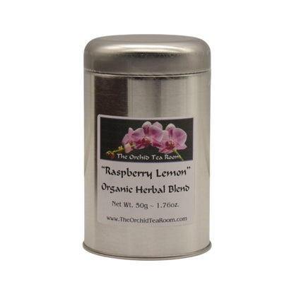 The Orchid Tea Room "Raspberry Lemon" Organic Herbal Blend Tisane