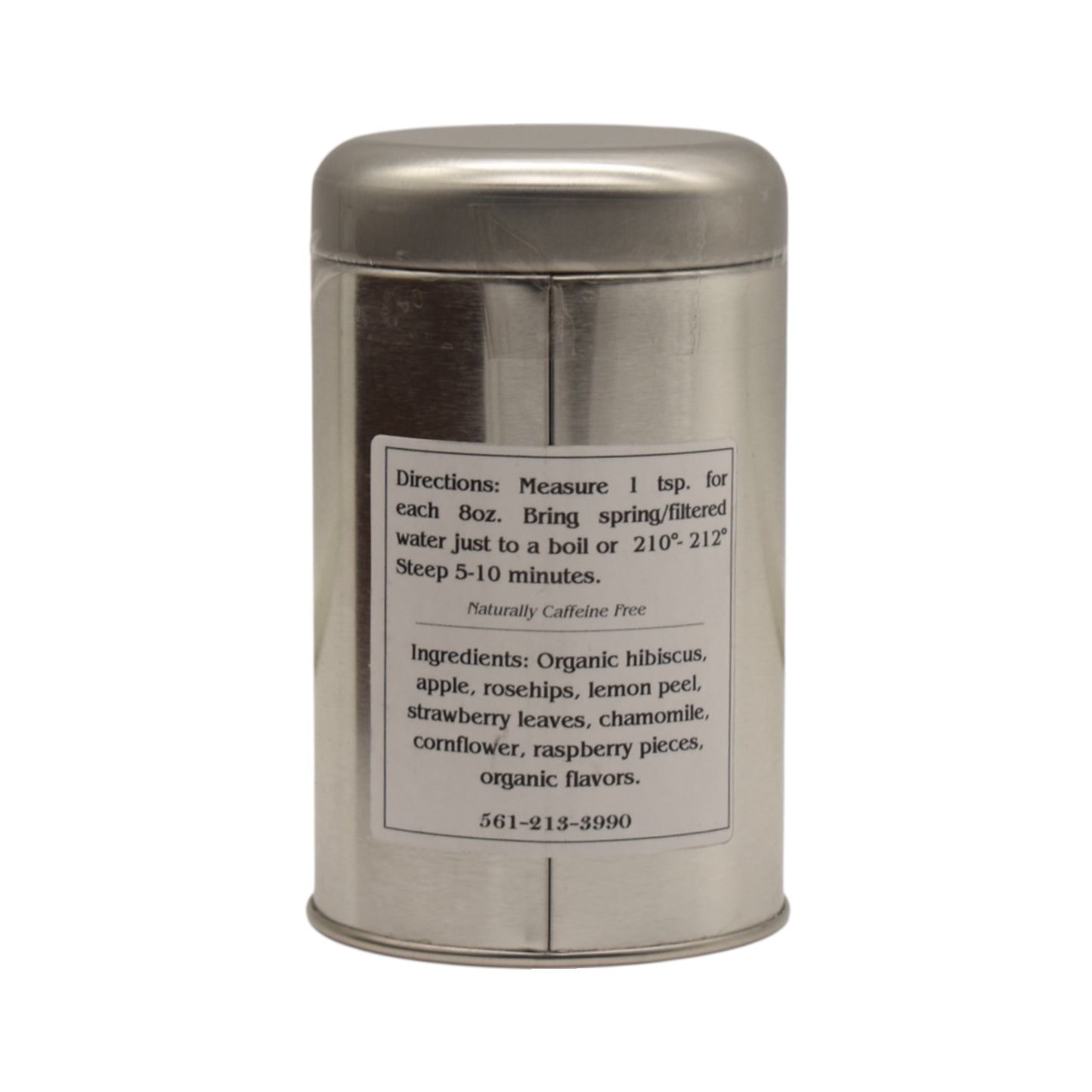 The Orchid Tea Room "Raspberry Lemon" Organic Herbal Blend Tisane