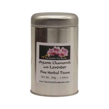 The Orchid Tea Room Organic Chamomile and Lavender Fine Herbal Tisane
