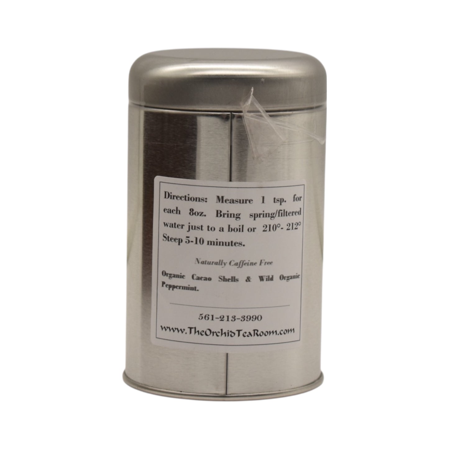 The Orchid Tea Room Chocolate Mint Organic Blend Herbal Tisane