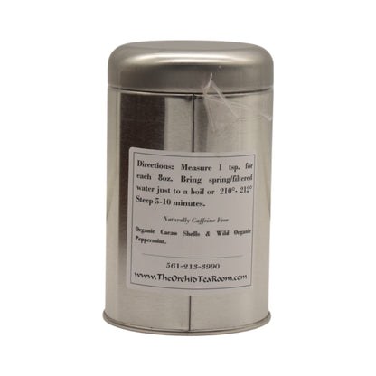 The Orchid Tea Room Chocolate Mint Organic Blend Herbal Tisane
