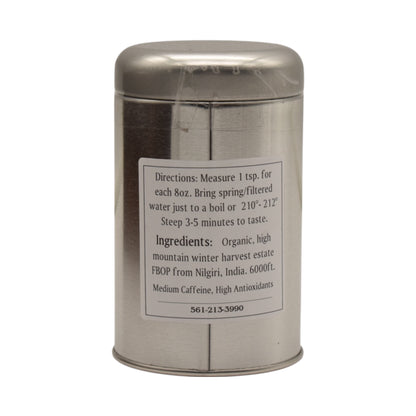 The Orchid Tea Room Nilgiri Estate Organic Black Tea