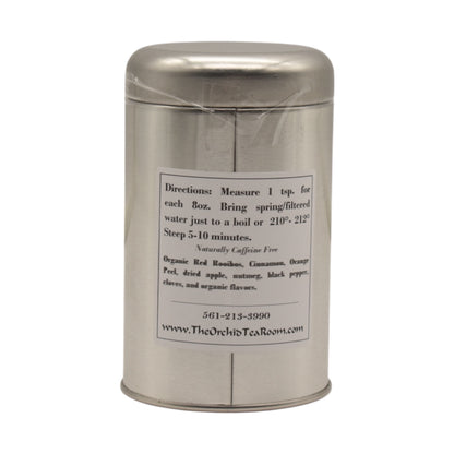 The Orchid Tea Room Organic Apple Cider Rooibos Tisane Blend