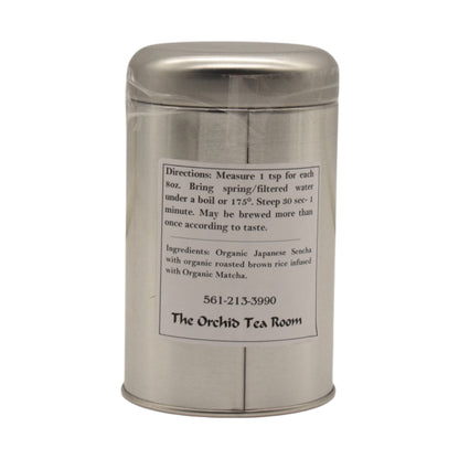 The Orchid Tea Room Genmaicha-Iri Organic Japanese Green Tea