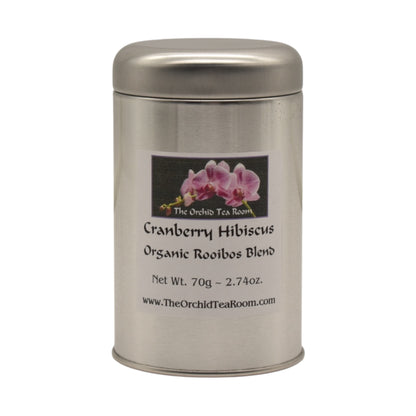 The Orchid Tea Room Organic Cranberry Hibiscus Rooibos Tisane