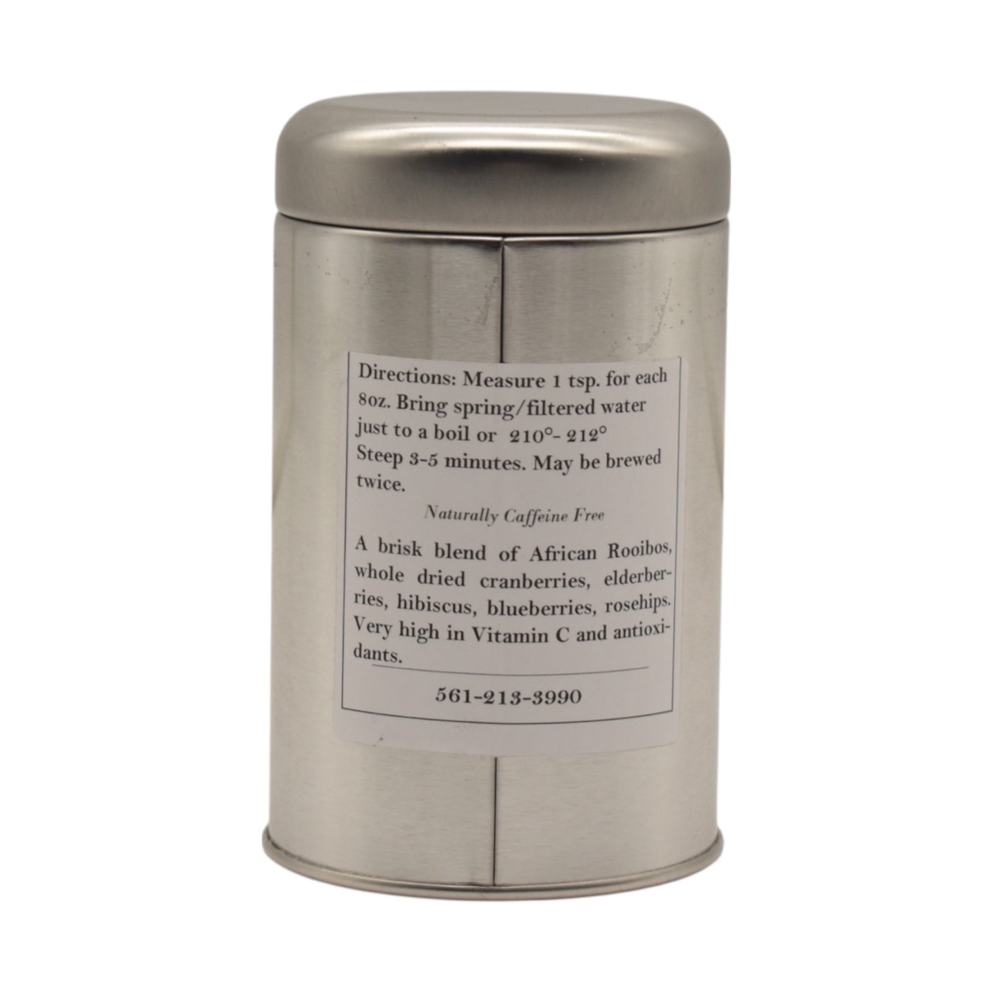 The Orchid Tea Room Organic Cranberry Hibiscus Rooibos Tisane