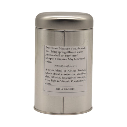 The Orchid Tea Room Organic Cranberry Hibiscus Rooibos Tisane