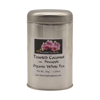 The Orchid Tea Room Toasted Coconut with Pineapple Organic White Tea