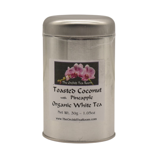 The Orchid Tea Room Toasted Coconut with Pineapple Organic White Tea
