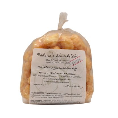 Crackle Morsel Toffee Coated Corn Puffs