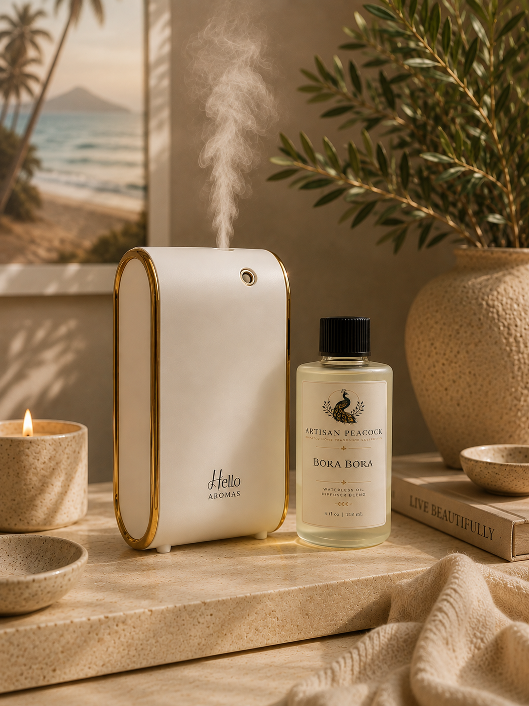 Waterless Hotel Oils - Bora Bora