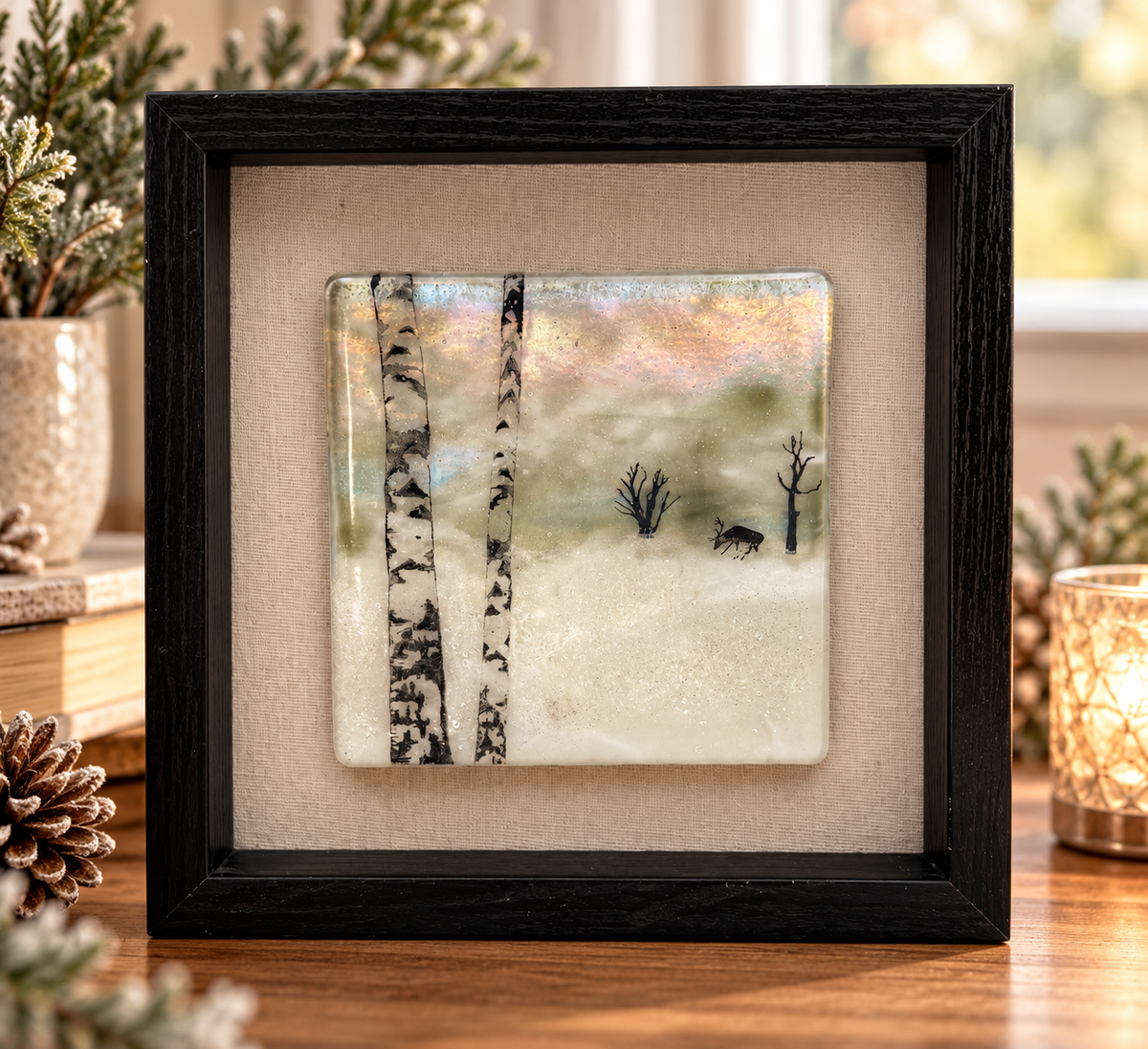 Birches in Snow